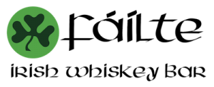 Logo of a whiskey brand named 'F&agrave;ilte' with Gaelic style typography.
