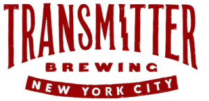 Logo of Transmitter Brewing, New York City.
