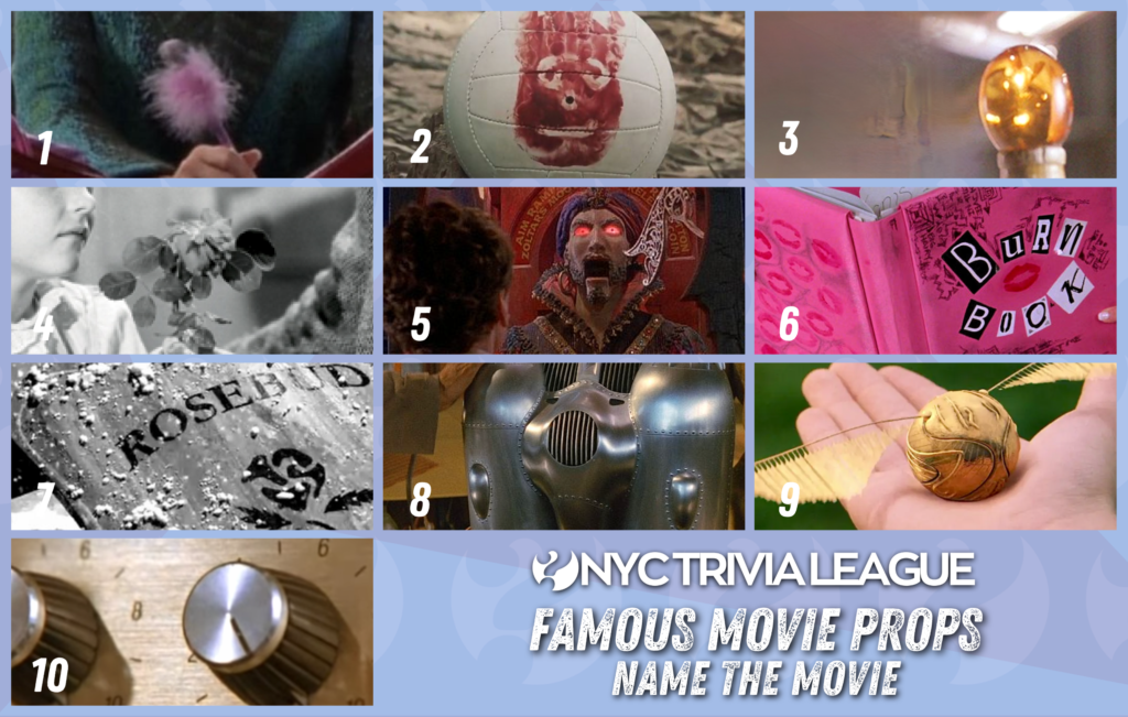 Trivia night answer sheets and pens on a wooden table.