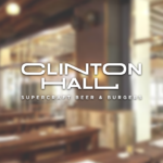 Logo for Clinton Hall, a spot known for supercraft beer and burgers.